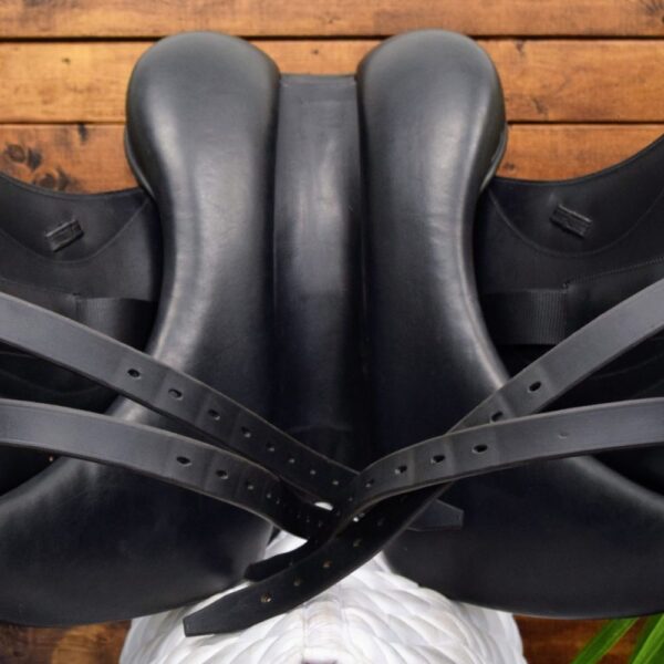 17″ Stackhouse Monoflap Dressage (2012) *Full Buffalo Leather* - Image 5