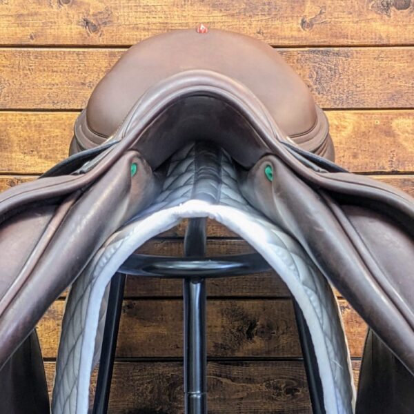 17″ Equipe Grand Prix Jumping Saddle (2017) *Full Grip Leather* - Image 10