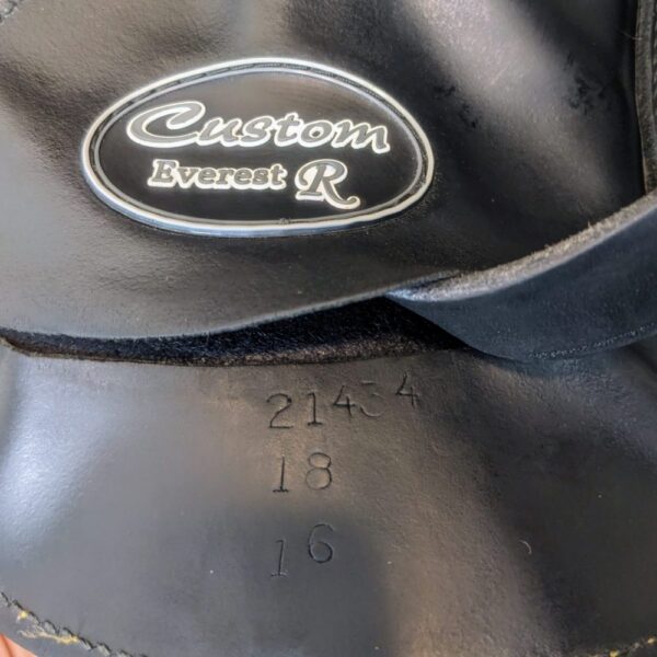 18” Custom Saddlery Everest R (2019) *Wool Flocked*Full Buffalo Leather* - Image 4