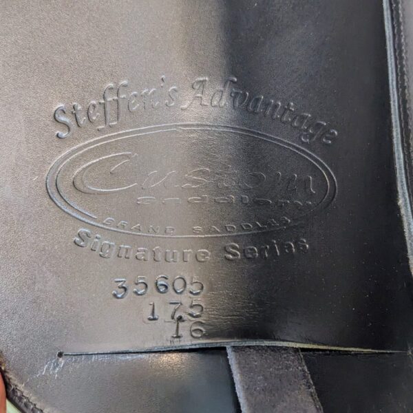 17.5″ Custom Saddlery Steffen’s Advantage *Wool Flocked* - Image 4